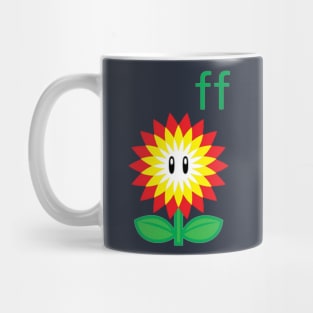 Fire Flower merry christmas Mug